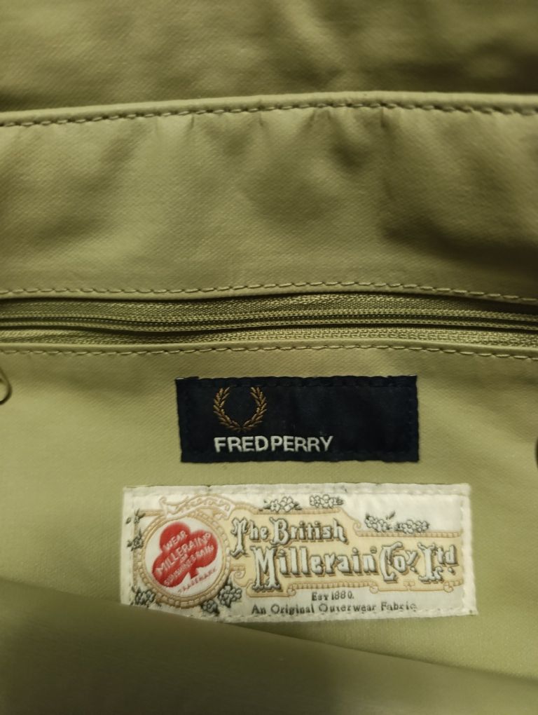 Сумка Fred Perry вінтаж в камуфляжному кольорі