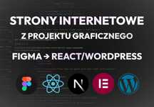 Stworzenie Strony Internetowej | Strona WWW od zera | React/WordPress