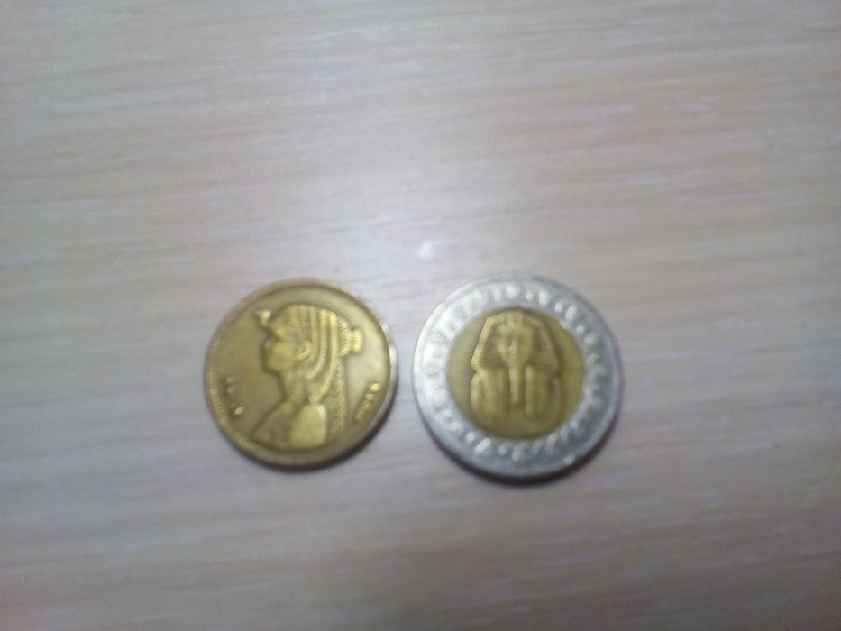 Монеты Египта ( две разные )