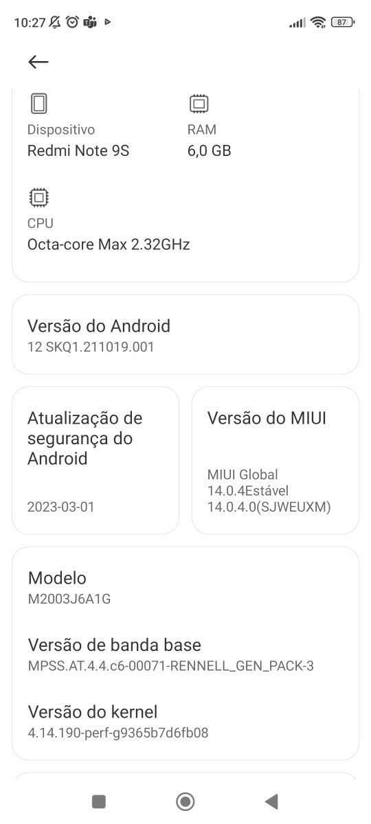 Xiaomi Redmi Note 9S 128GB