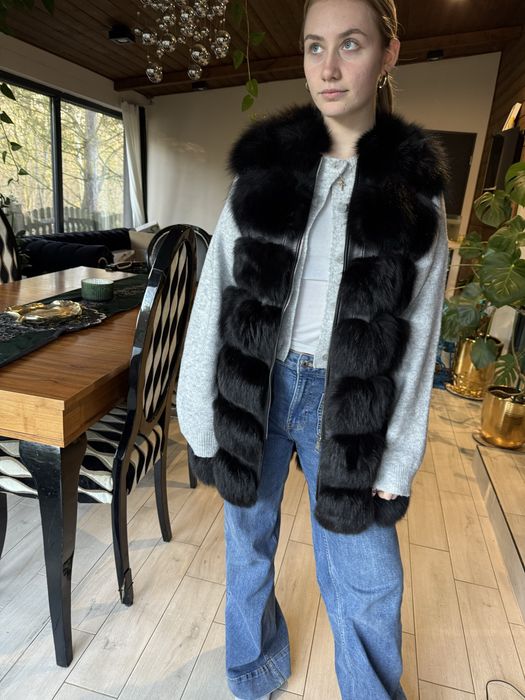 Kamizelka z królika