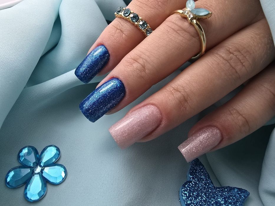 Paznokcie manicure hybrydowy żelowy japoński