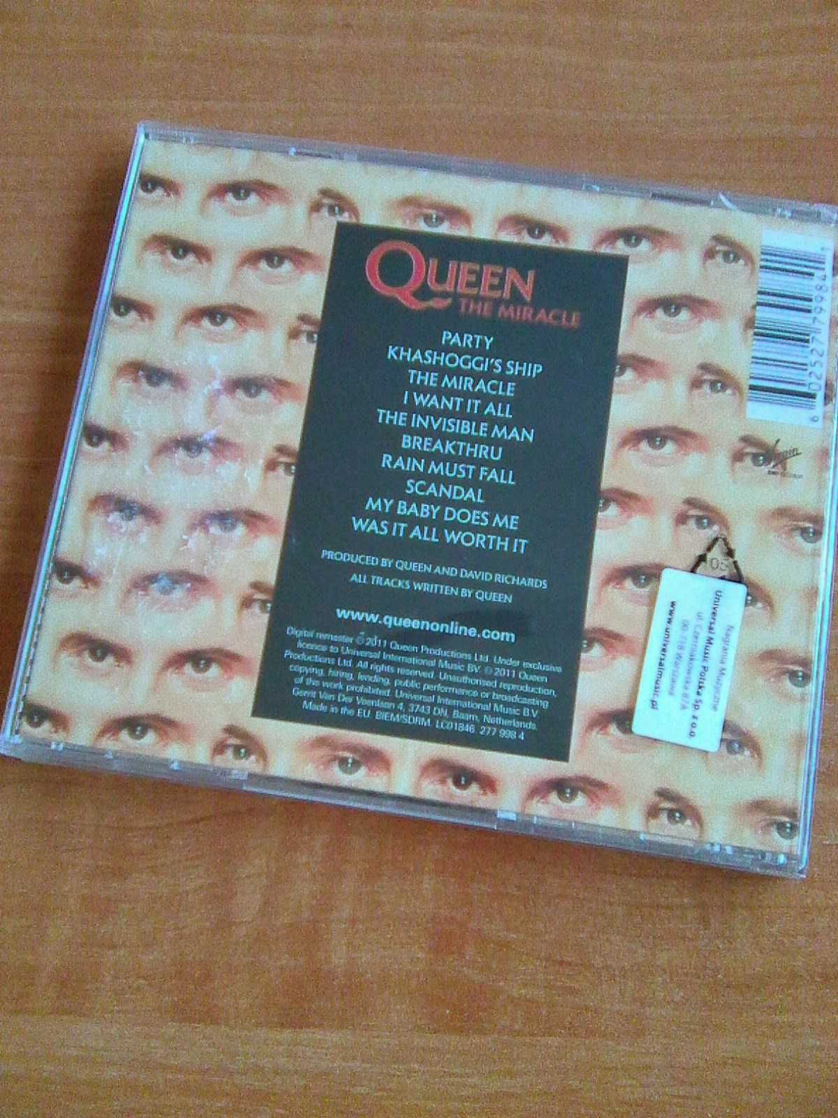 Queen - The Miracle /2011/