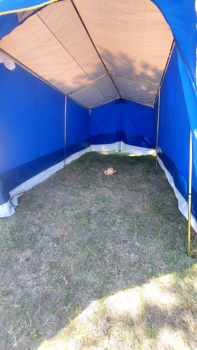 Namiot Garażowo Magazynowo Kempingowy CABANON 4.4mx2.6m Super Stan