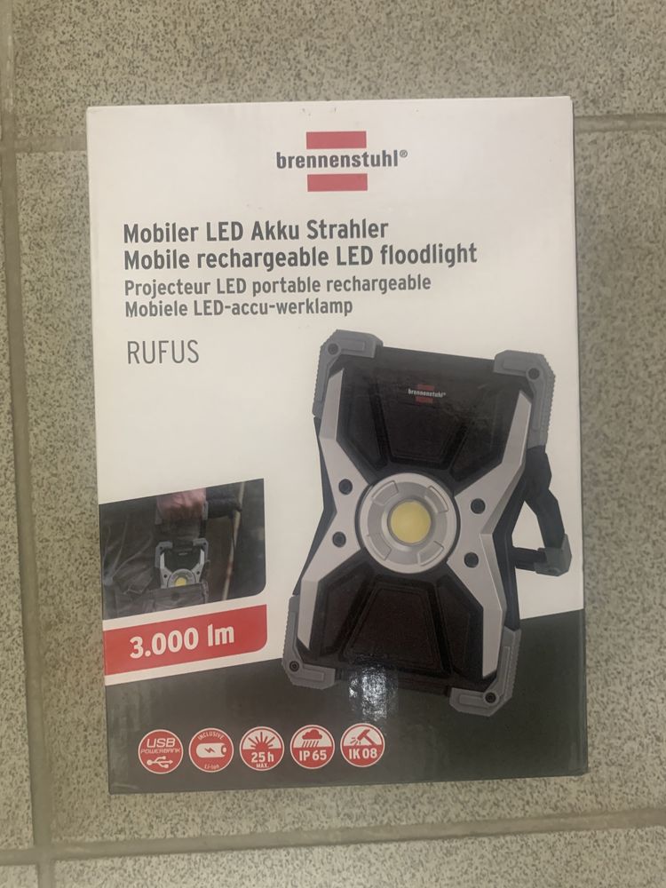 Прожектор Brennenstuhl RUFUS 1500 Lm,15W, (1173100100)