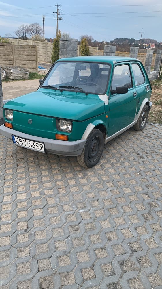 Fiat 126 p  z 1999 roku 44 tys przebiegu