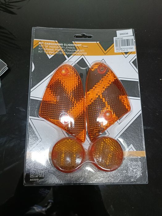 Vidros farolim Aprilia SR