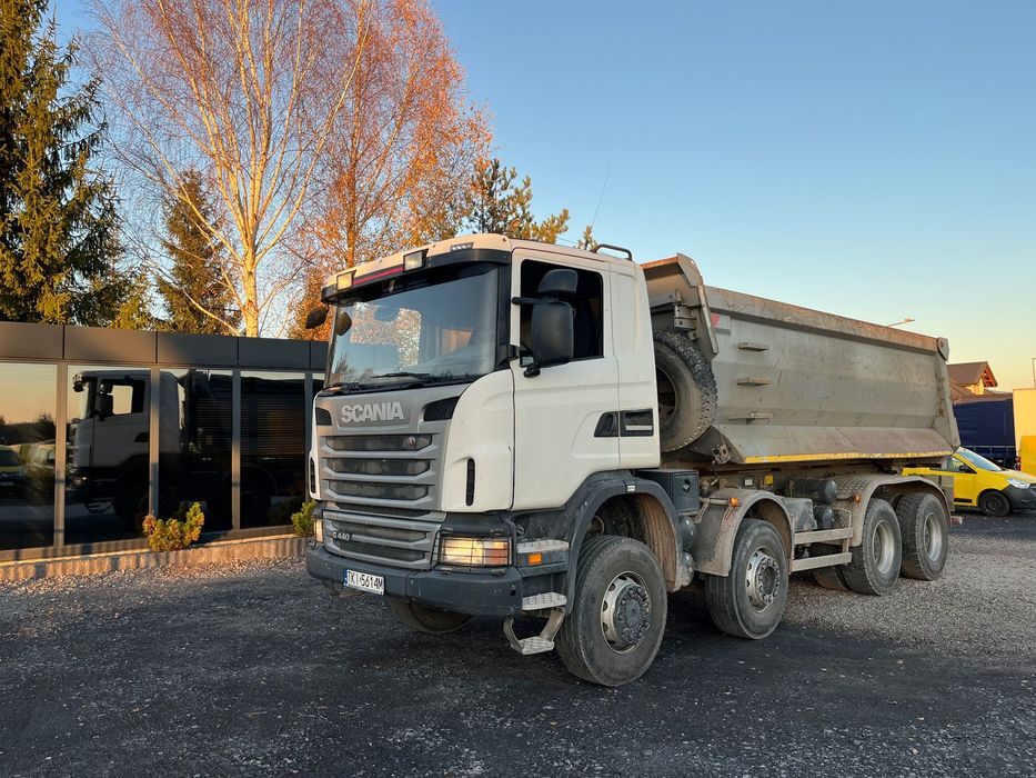 Scania G440 -  8 X 6  MANUAL  Stan Bardzo Dobry