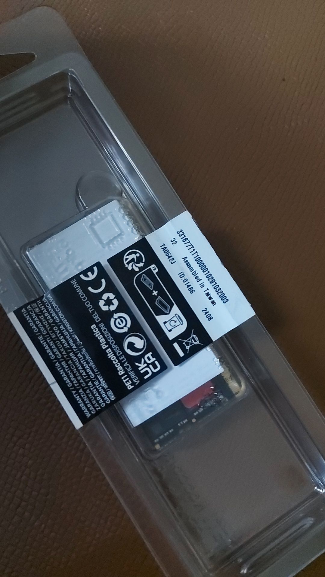 НОВАЯ Оперативная память 16 гб для ноутбука DDR5