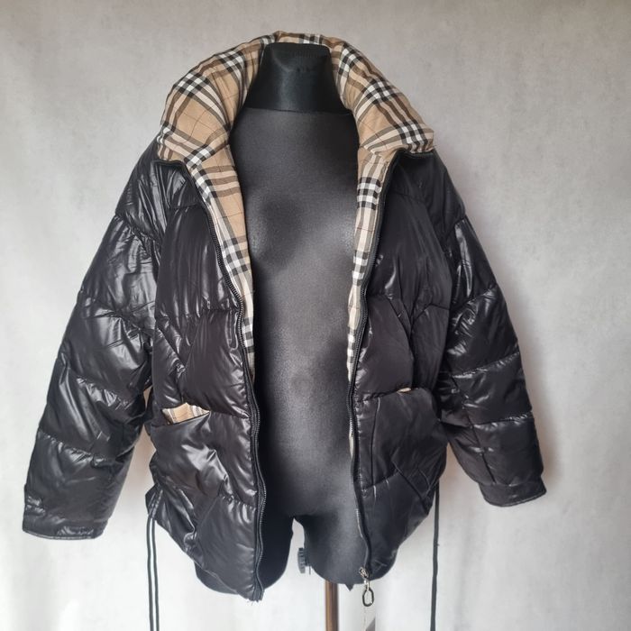 Kurtka damska krata zimowa 130/126cm XL/2XL Melekmonika85