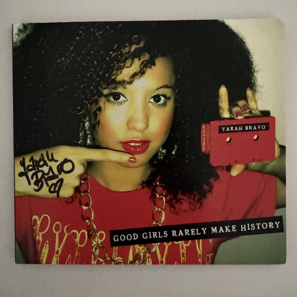 Yarah Bravo Good Girls Rarely Make History CD Autograf Hip-Hop Rap