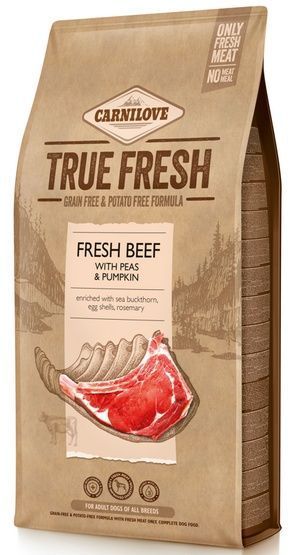 Bezzbożowa karma dla psa z dużą ilością mięsa Carnilove WOŁOWINA 4kg
