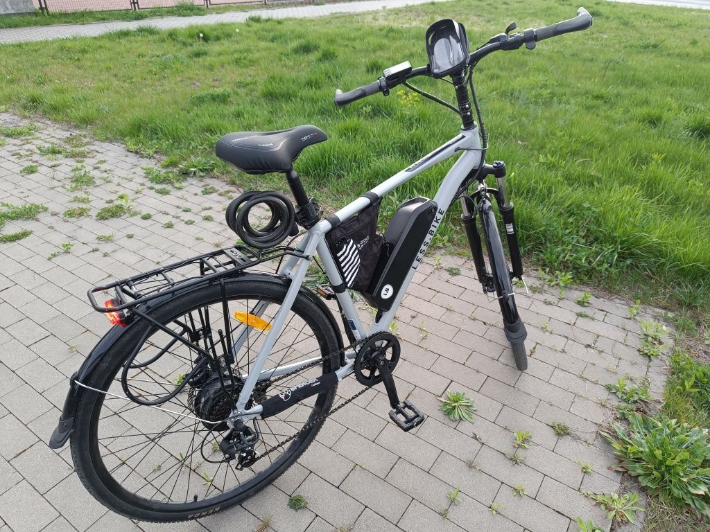 Super rower elektryczny, Less.bike, idealny stan plus dodatki polecam!