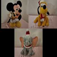 Peluche Disney - Dumbo / Pluto / Mickey Mouse e Pluto