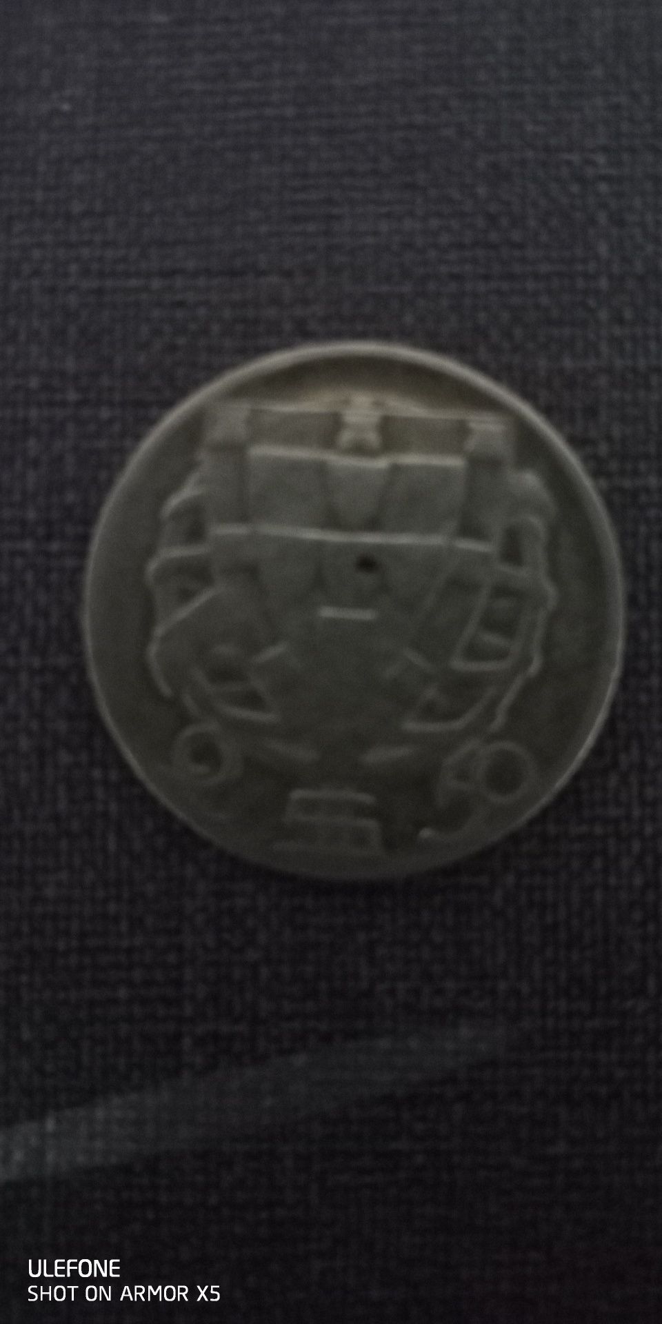 Moeda 0,50 2 contos 1945