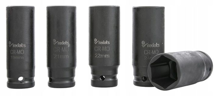 Nasadki Udarowe Długie Redats 13-26 Mm 1/2"