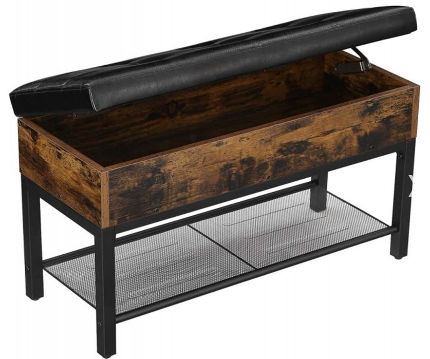 Regał na buty Salto 460 ze schowkiem i siedziskiem