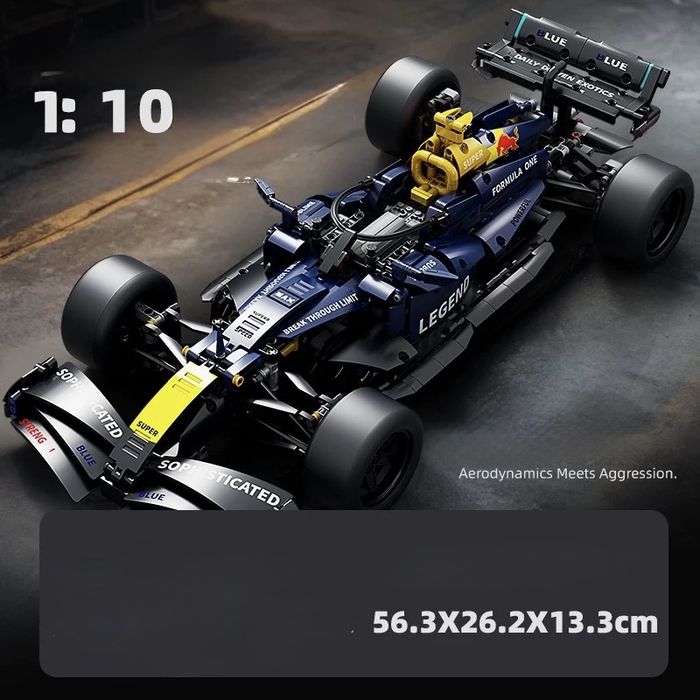 Конструктор Формула 1 | LEGO-стиль | Идеальный подарок детям и взрослы