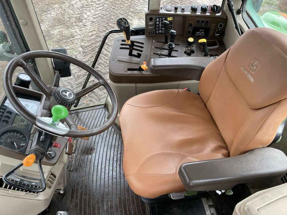 John Deere 6830, power quad 50km/h pneumatyka, TLS.