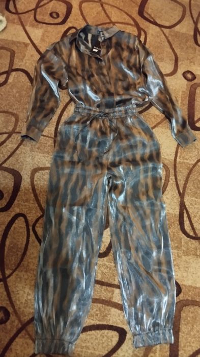 Брючний костюм лео принт