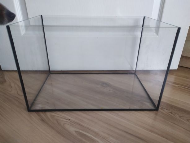 Akwarium lekko uszkodzone 40x25x25 terrarium las w słoiku