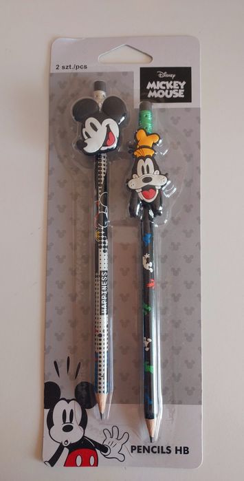 Ołówki szkolne Mickey Mouse nowe