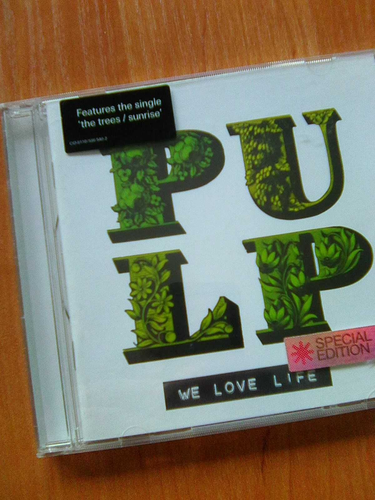 Pulp We Love Live CD