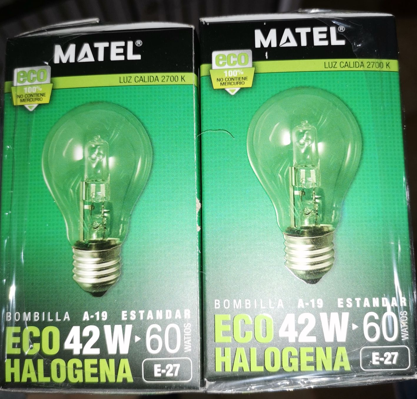 Lâmpada ECO Halogena 28,42,70 e 100W