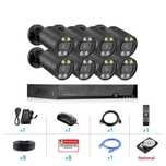 Sistema Vigilância CCTV Profissional 4K ULTRA HD • 8 Camâras • IP67