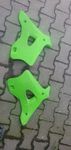 Boczki zbiornika plastiki 125 Kawasaki kx 250 czesci dawca ładne