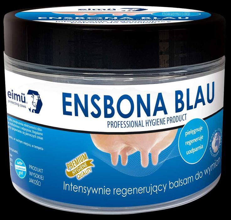 Maść Ensbona Blau 500ml / Eutergel / Vittra dla krów mlecznych