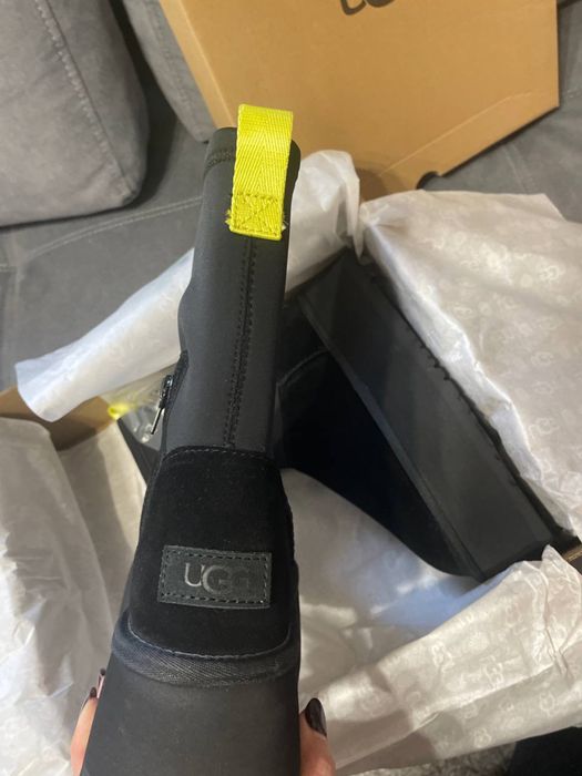 Угги уггі UGG Classic dipper black чорні високі уги угі