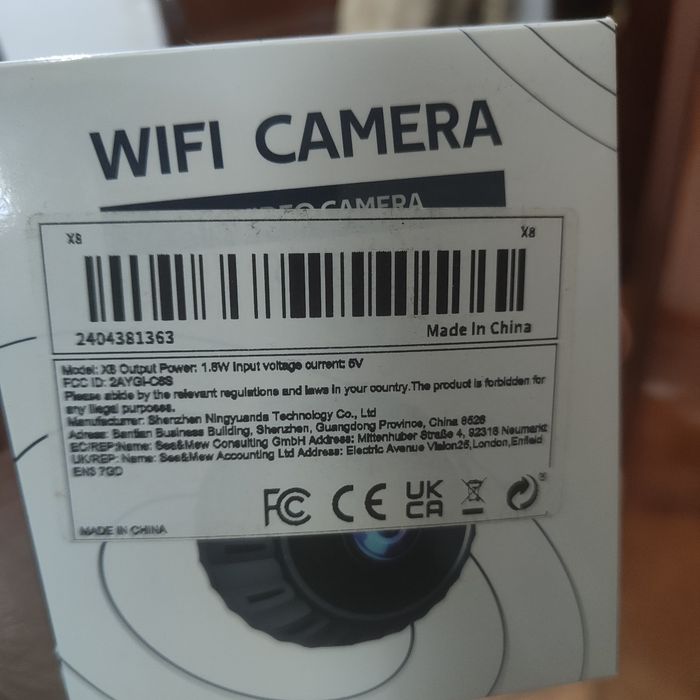 Câmara HD WiFi noturna