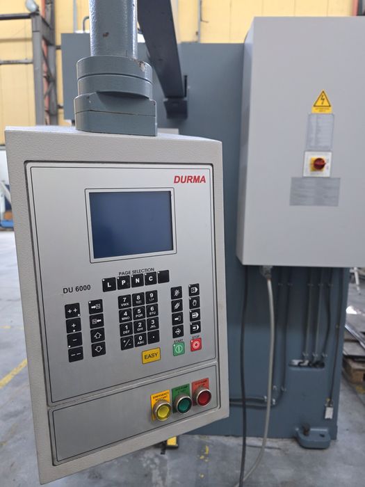 Prasa Krawędziowa krawędziarka DURMA 200 ton 3700mm CNC z 2009 roku