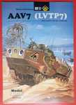 Amfibia AAV7 LVTP7 kartonowy Model Card 90