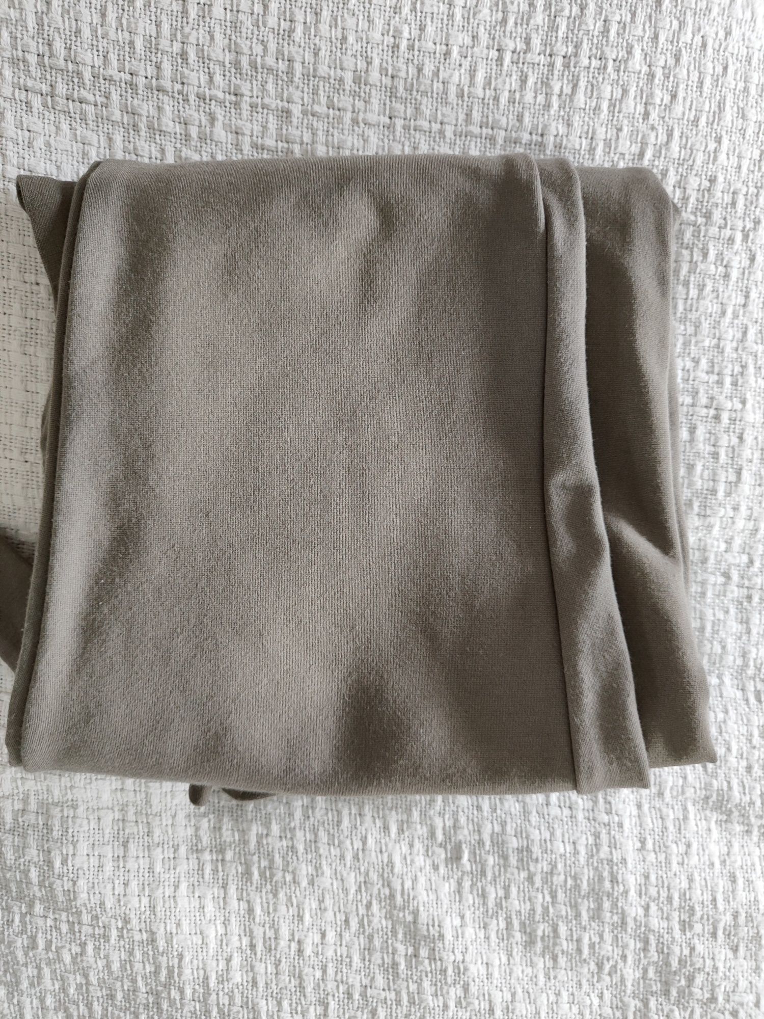 Spodnie khaki paper bag khaki Vero Moda S
