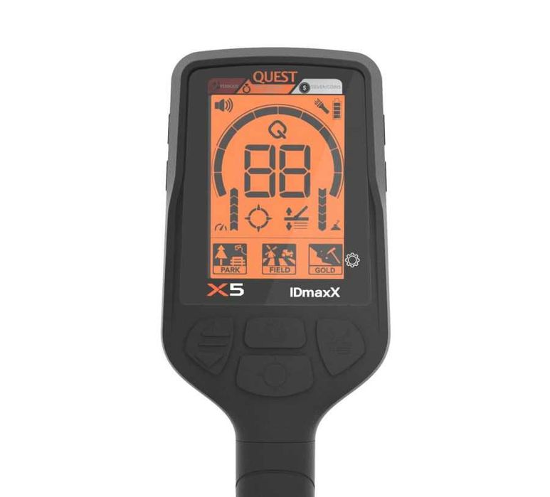 Wykrywacz Metali Quest X5 IDMaxX wodoszczelny