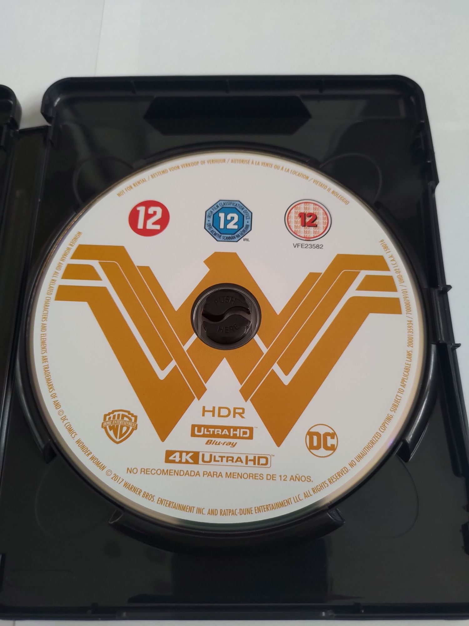 Wonder Woman film 4k UHD blu ray lektor i napisy PL