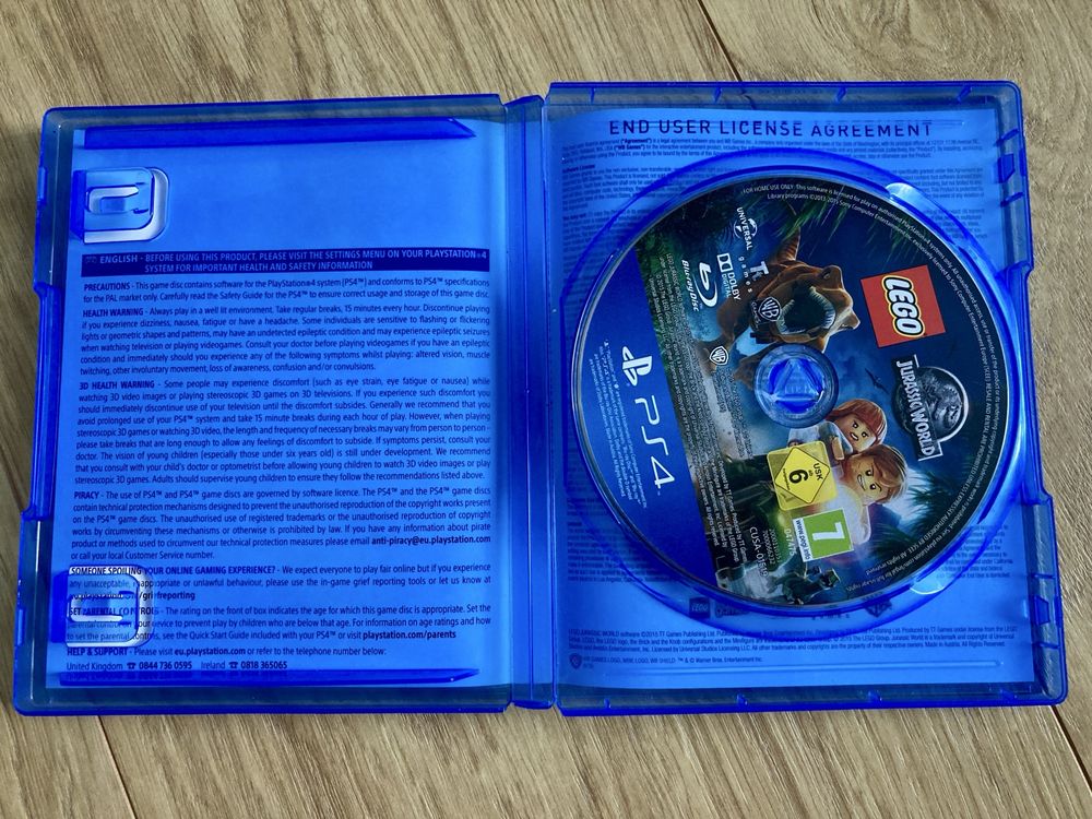Lego Jurassic World PS 4