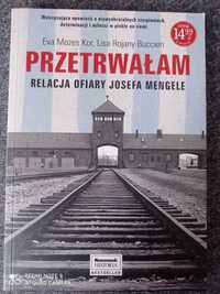 Relacja Ofiar obozu zagłady Auschwitz -Zestaw książek