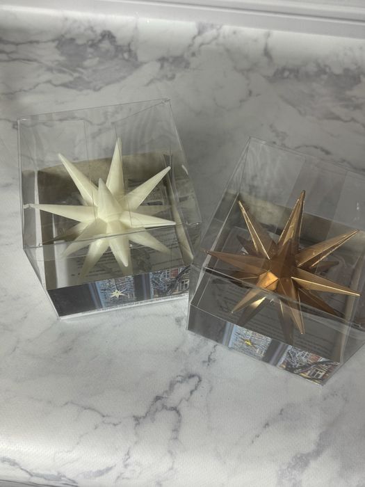 Зірка новорічна, Лед декор для дому,різдвяна зірка, прикраси на ялинку