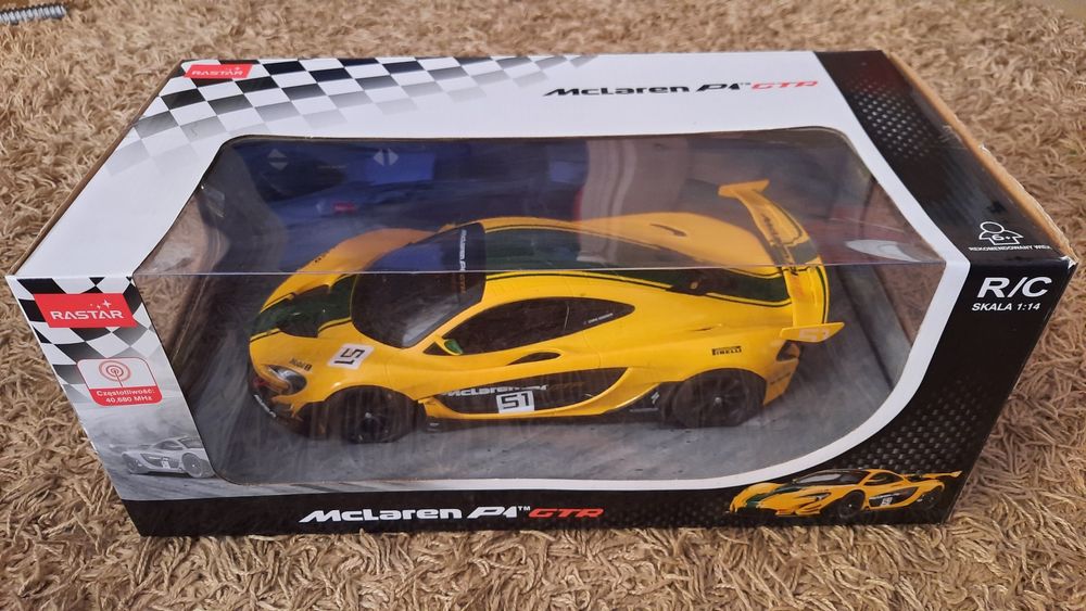Samochód zdalnie sterowany Rastar 1:14 McLaren P1 GTR