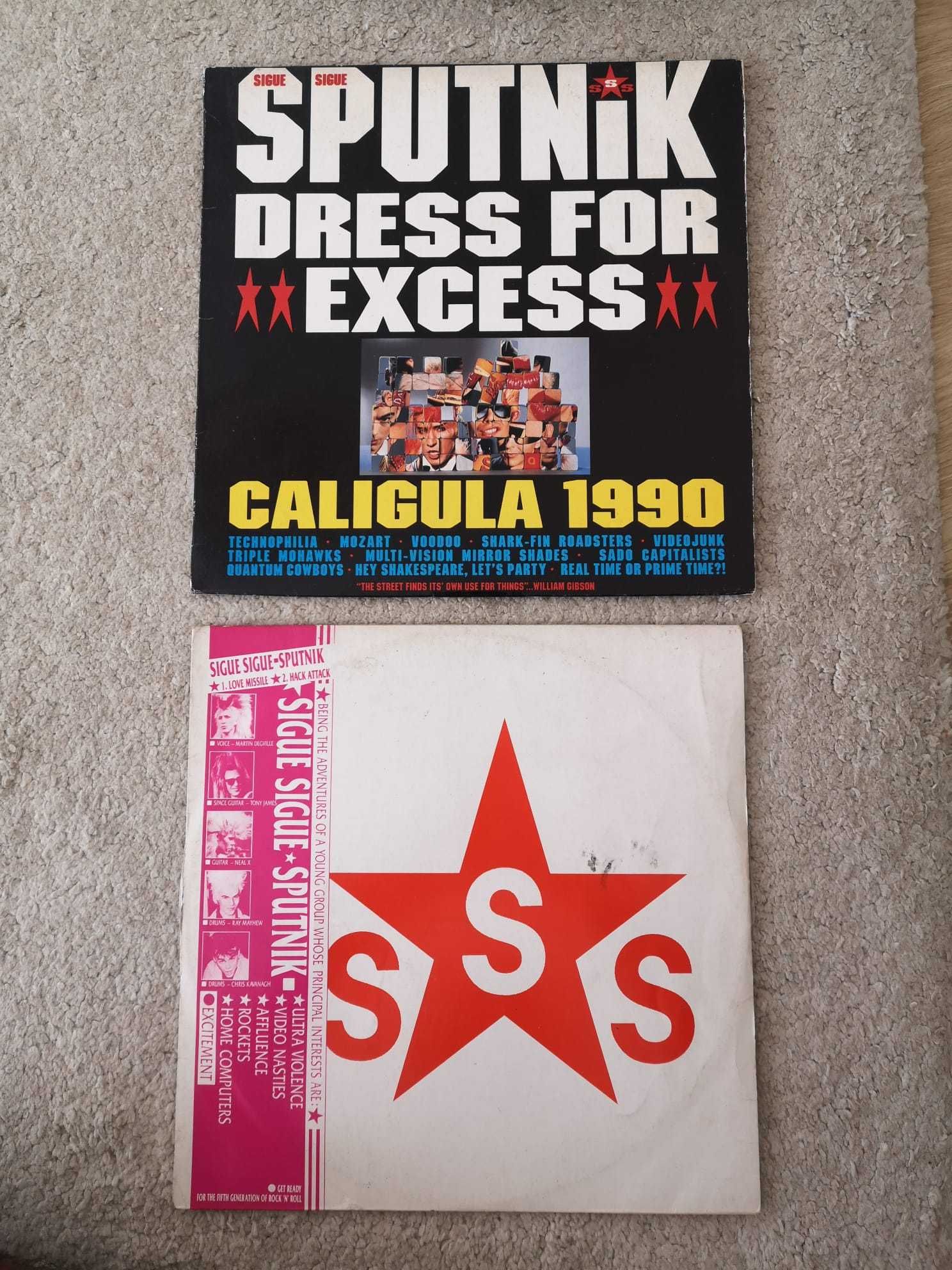Conjunto (LP + Maxi-Single) de Sigue Sigue Sputnik