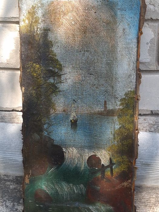 Антиквариат. Картина маслом