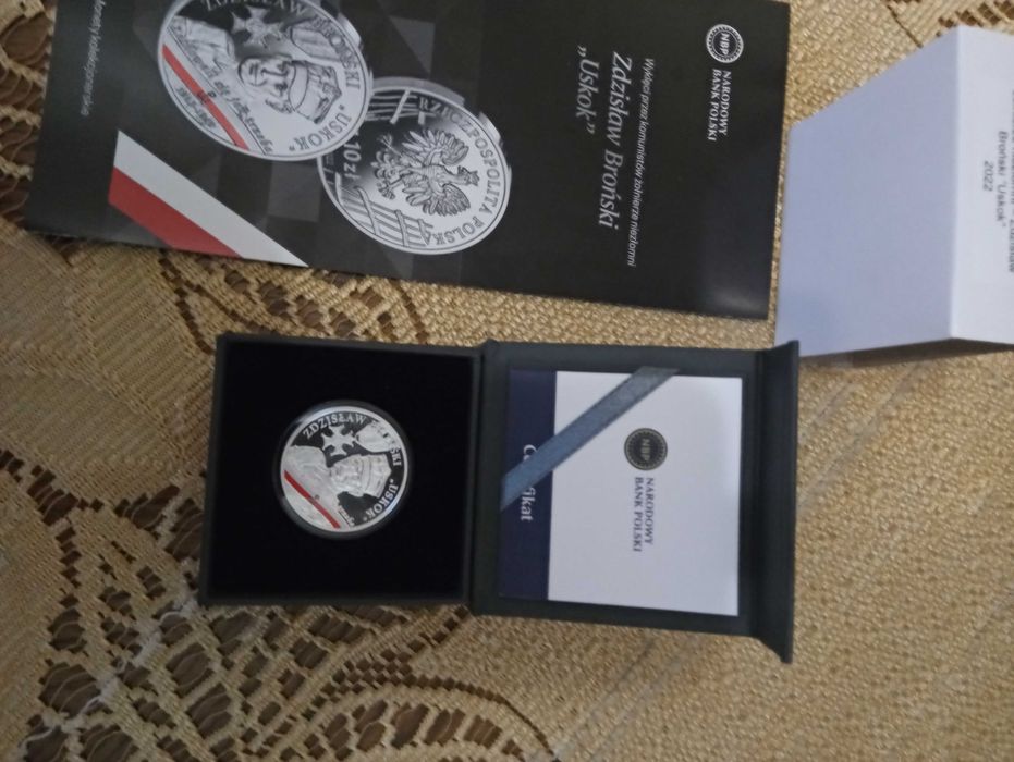 Moneta wykleci Zdzislaw Bronski ,,Uskok