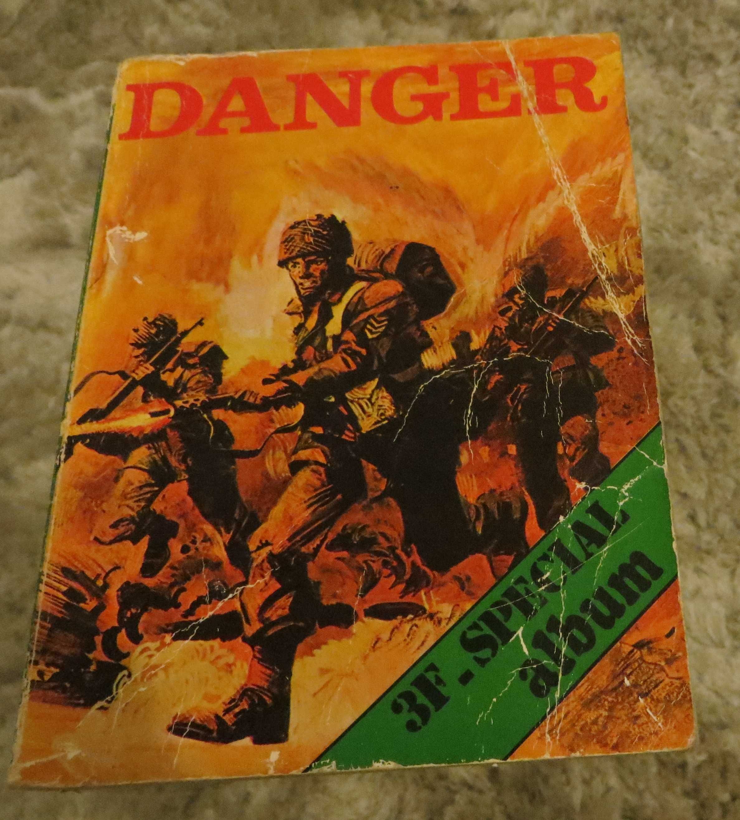 Livro BD Danger 3F Special Álbum Nº 46 - Compilação 4 números - 1973