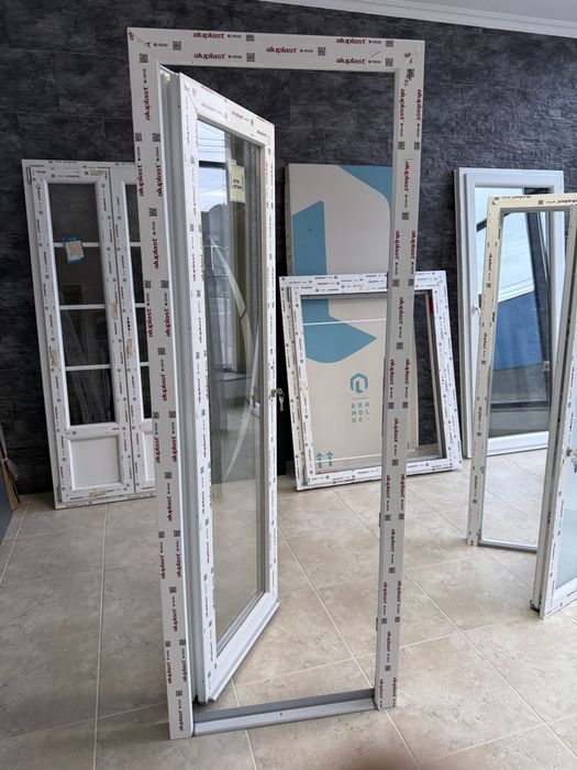 Porta servico pvc