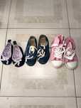 Sapatos de bebé usados