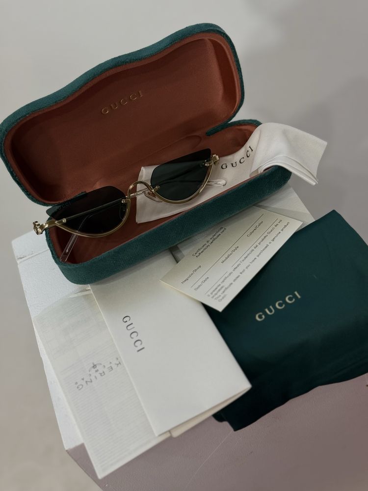 Окуляри cat eye gg1603s в стилі gucci котяче око