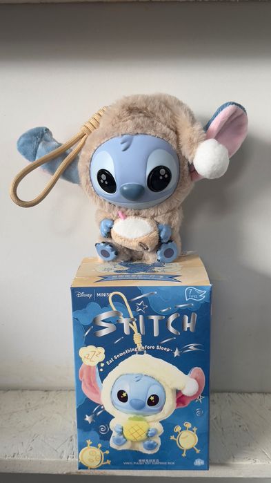 М'яка іграшка Стіч сюрприз Stich Labubu Лабубу брелок Стич